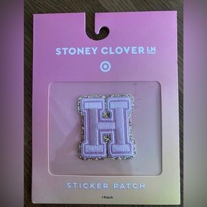Stoney Clover Lane Sticker Patch letter H